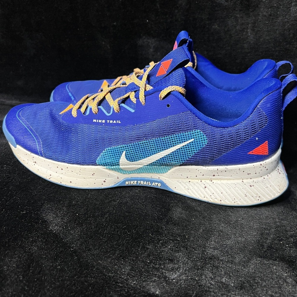 Nike Juniper Trail 3 FQ0904-400 Men 15 Athletic Running Shoes Royal Blue Sneaker